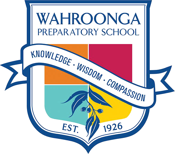 Wahroonga Prep crest